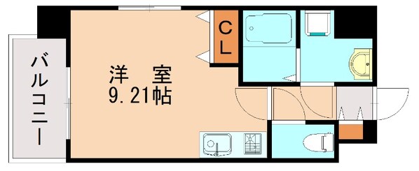 吉塚駅 徒歩4分 9階の物件間取画像